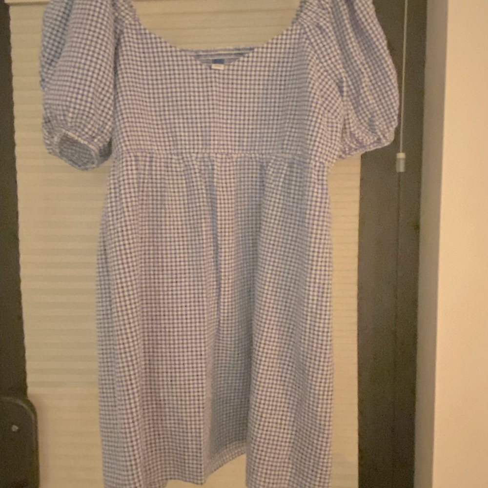 Old Navy Gingham mini Dress , XL
